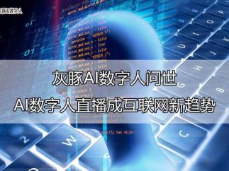 灰豚数字人揭晓：什么是ai数字人直播？有哪些商业用途！