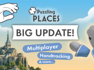 vr 拼图游戏《puzzling places》增加多人游戏、手部追踪支持等